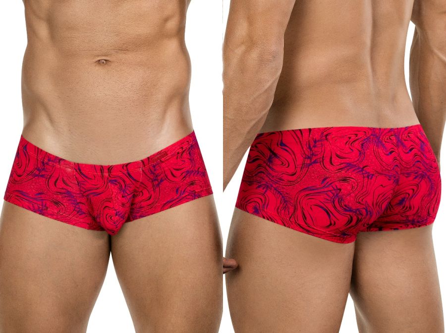 Clever 26026 Helion Trunks Color Red - Bold & Vibrant Modern Style