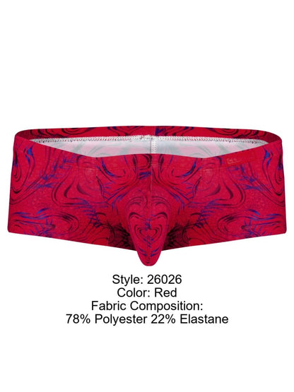 Clever 26026 Helion Trunks Color Red - Bold & Vibrant Modern Style
