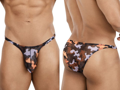 Pikante 26117 Camo semi-sheer camouflage mesh bikini