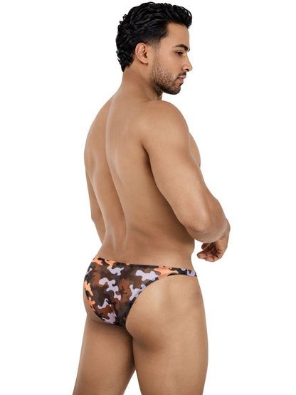 Pikante 26117 Camo semi-sheer camouflage mesh bikini