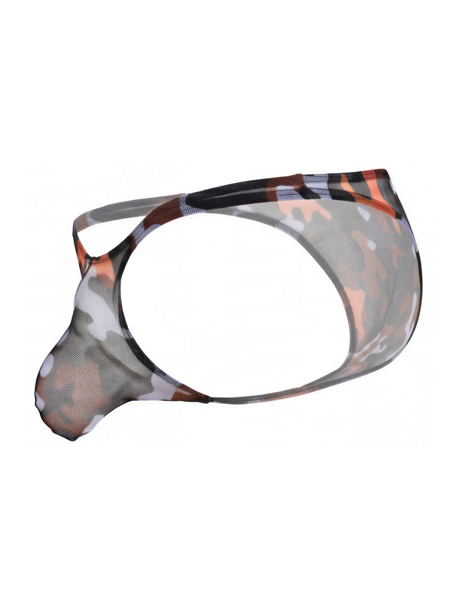 Pikante 26117 Camo semi-sheer camouflage mesh bikini