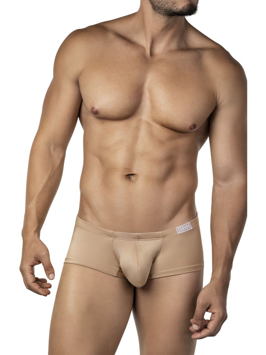 Men's 3PK Australian Latin Trunks Boxer Brief Contoured Pouch