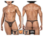 3PK Australian Latin Thongs