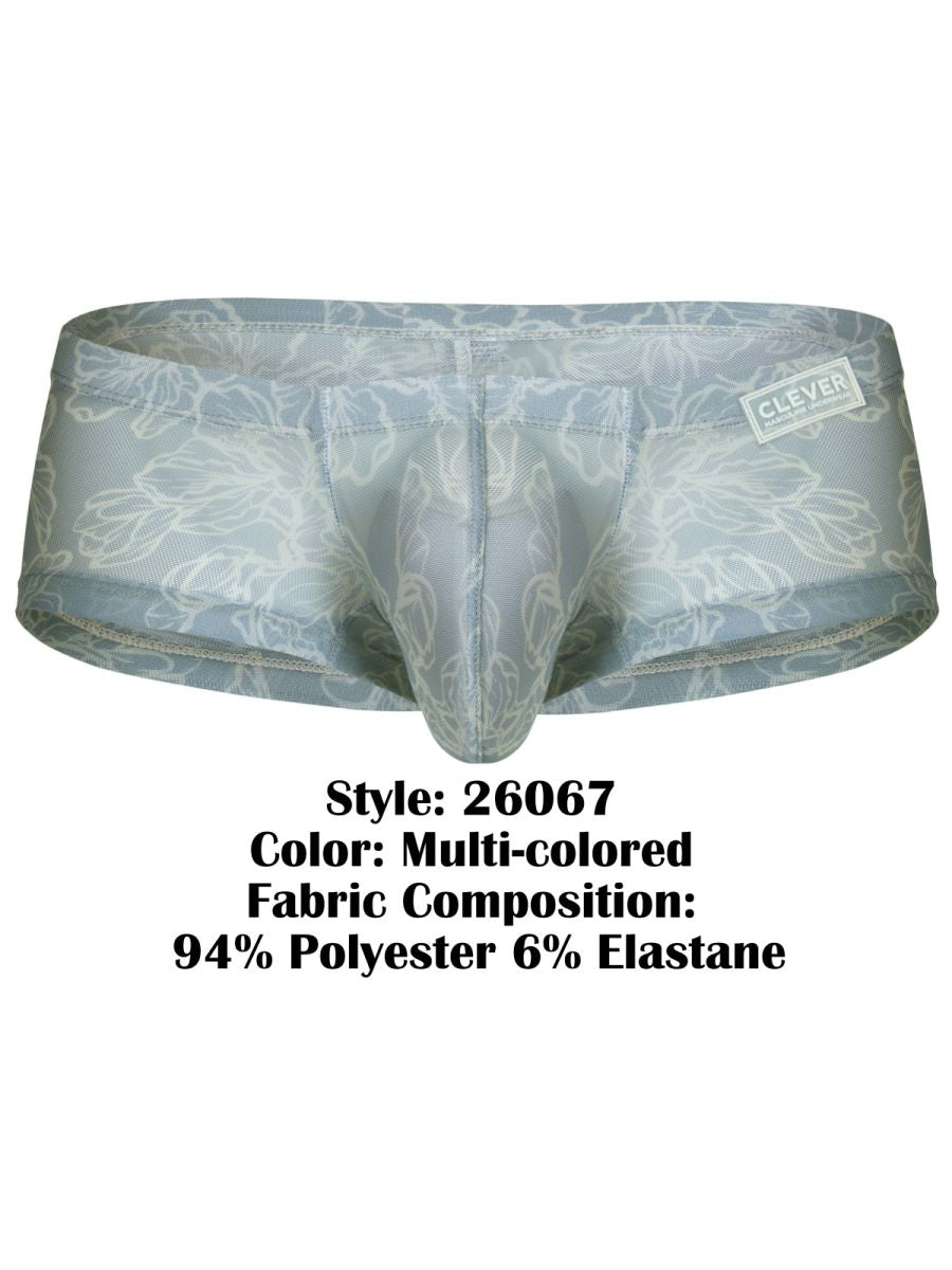 Clever 3-pack of sheer mesh trunk boxer briefs is built for a bold, breathable feel with a see-through micro-mesh body and clean contrast trim.