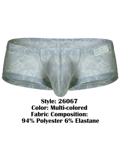 Clever 3-pack of sheer mesh trunk boxer briefs is built for a bold, breathable feel with a see-through micro-mesh body and clean contrast trim.