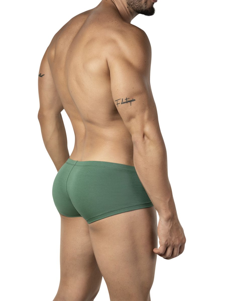 Men's 3PK Australian Latin Trunks Boxer Brief Contoured Pouch