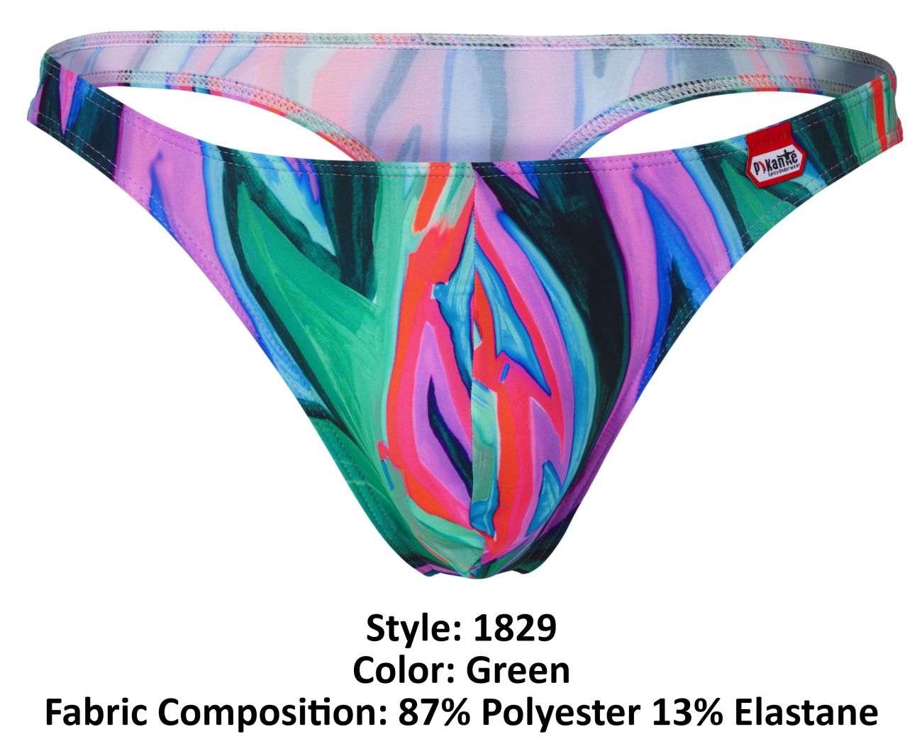 PIK 1829 Abstract Thongs