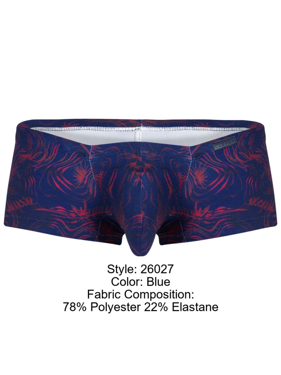 Clever 26027 Helion Trunks Color Blue - Dynamic Comfort and Bold Style