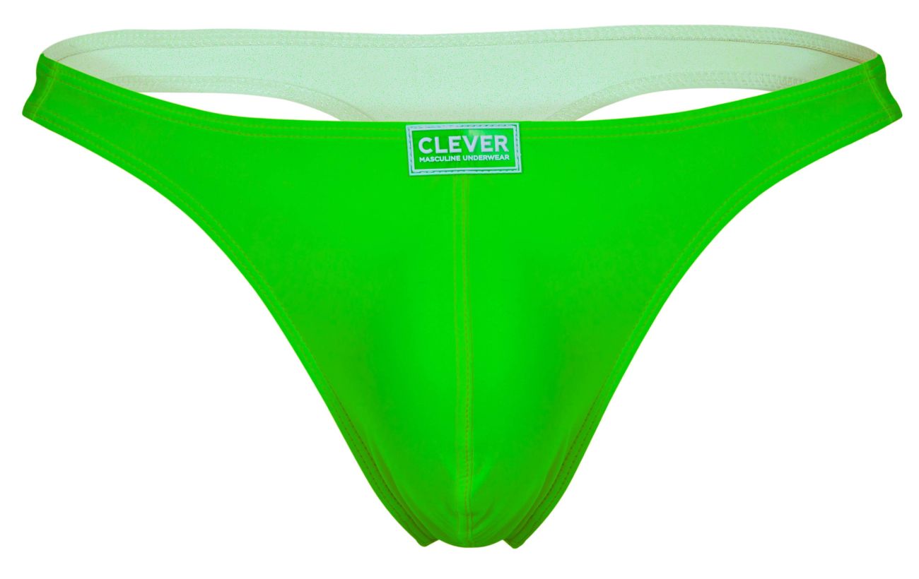 7-pack Clever Men's thongs delivers a bold pop of color for every day