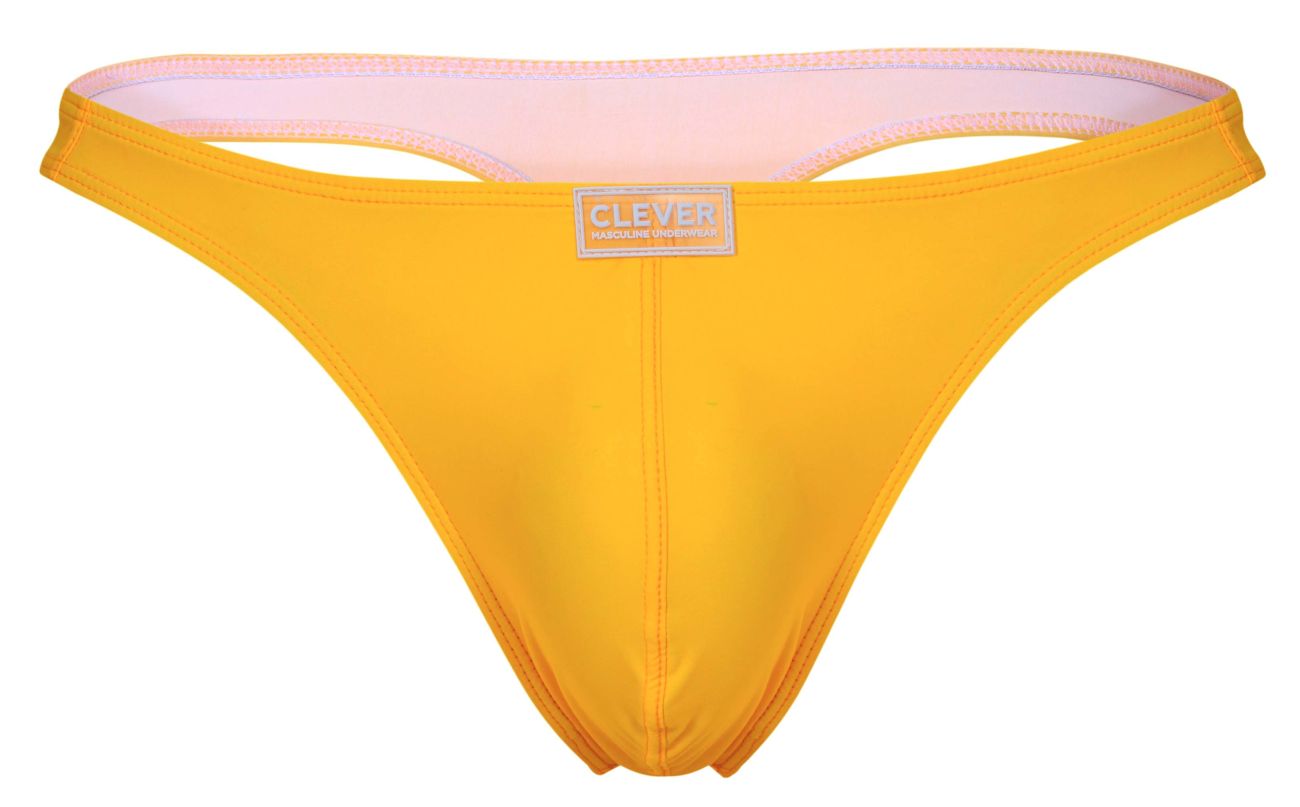 7-pack Clever Men's thongs delivers a bold pop of color for every day