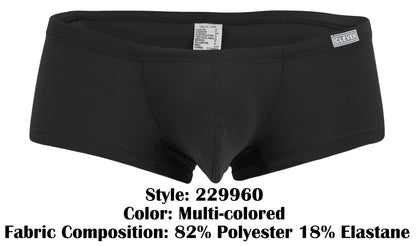 Clever 3-pack of sleek, low-rise trunks, clean, modern look with a fit that feels as good as it looks