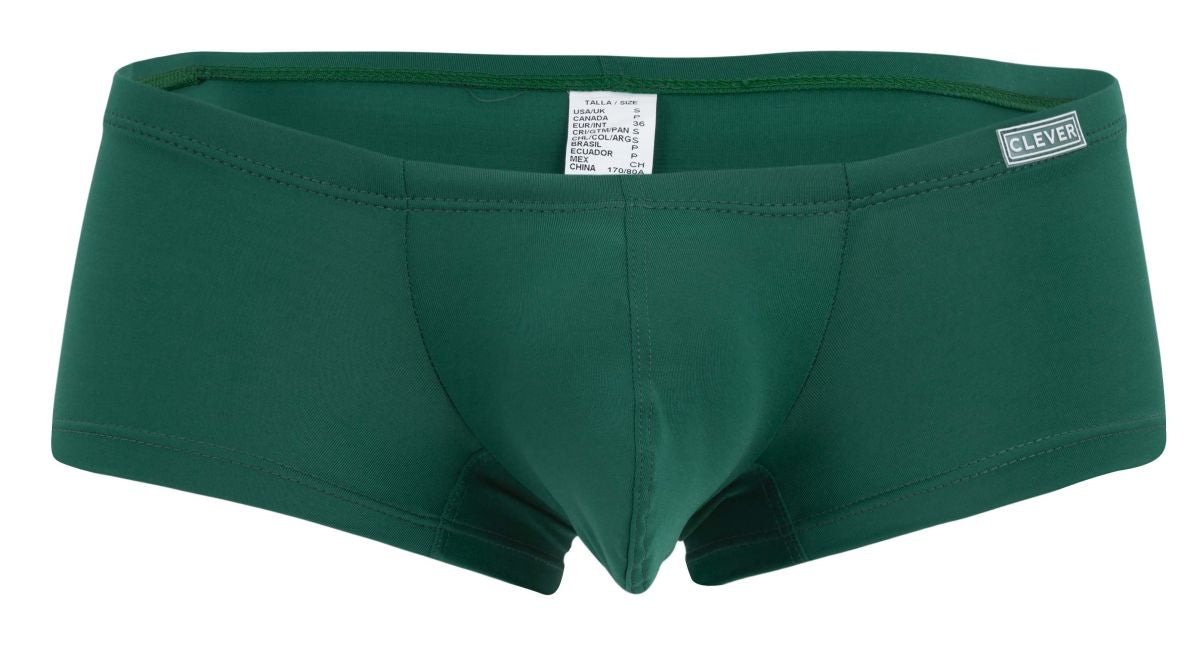 Clever 3-pack of sleek, low-rise trunks, clean, modern look with a fit that feels as good as it looks