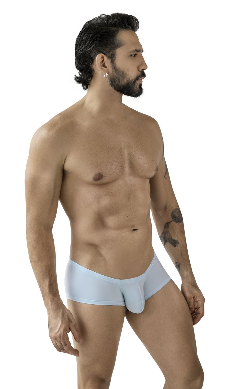 Clever 3-pack of sleek, low-rise trunks, clean, modern look with a fit that feels as good as it looks