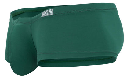 Clever 3-pack of sleek, low-rise trunks, clean, modern look with a fit that feels as good as it looks