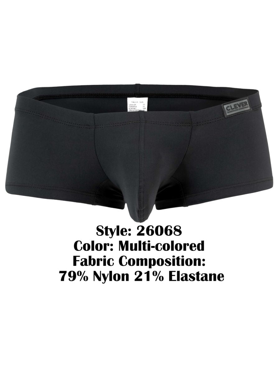 Men's Clever 3-pack of trunk boxer briefs Trunks second skin feel and contour pouch