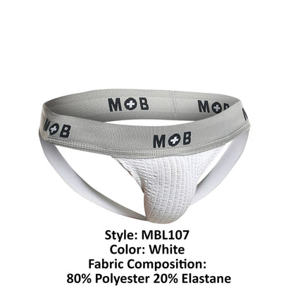 MOB Classic Fetish Jock 3 Inches Jockstrap