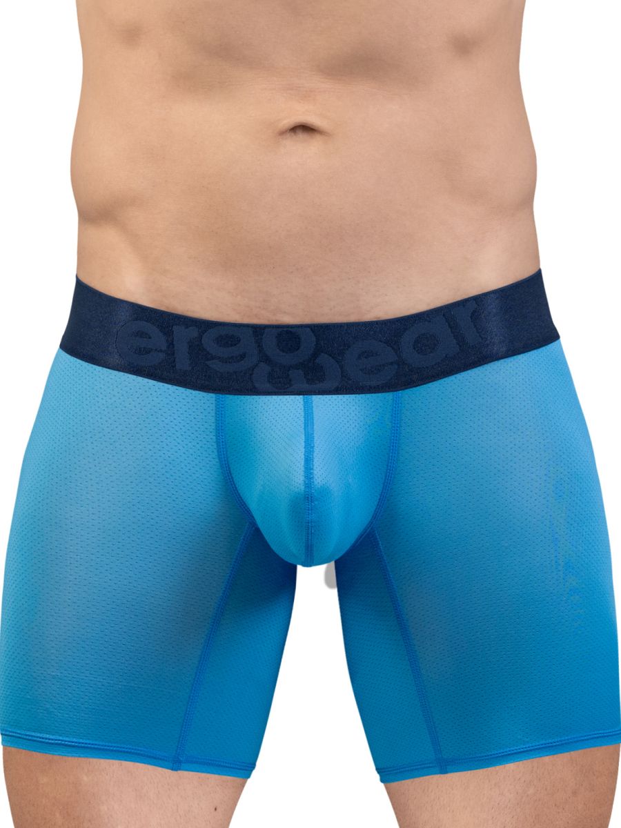 Men's MAX BOLD SE Boxer Briefs long leg sleek secure feel with contoured ergonomic pouch