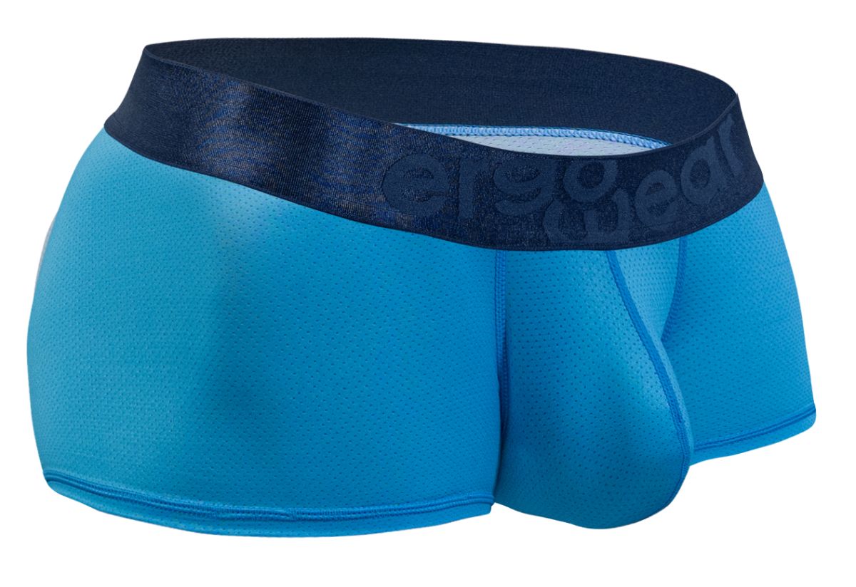 Men's ErgoWear trunk boxer briefs deliver a body-hugging fit with a clean, modern silhouette