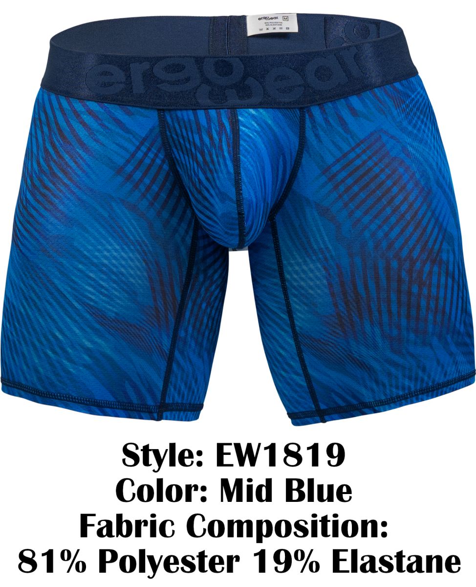 MAX BOLD SE Boxer Briefs  ErgoWear long trunks Supportive ergonomic pouch