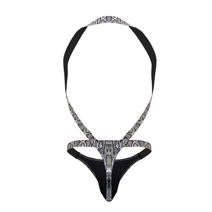 S-naked Shoulder Sling Harness Thong