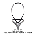 S-naked Shoulder Sling Harness Thong