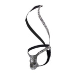 S-naked Shoulder Sling Harness Thong