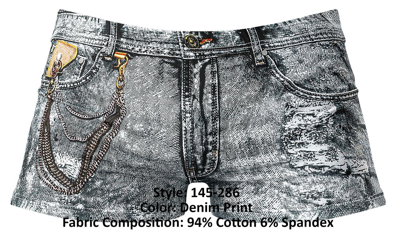 Dirty Denim Mini Short