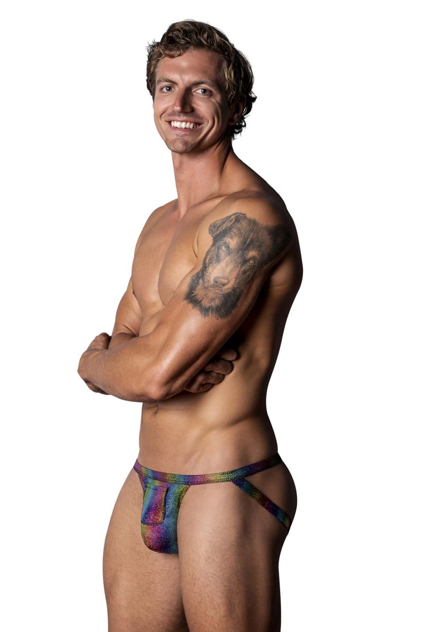 Pack N Play Jock with Front Condom Pouch