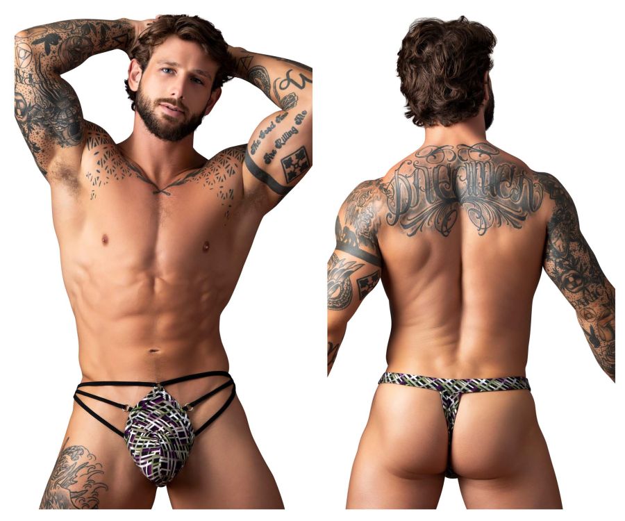 Gridlocked Thong Straps-Rings