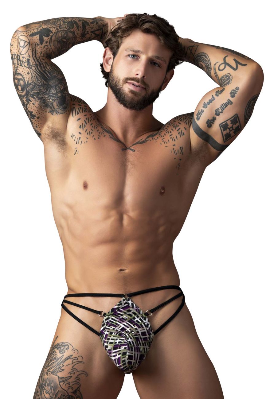 Gridlocked Thong Straps-Rings