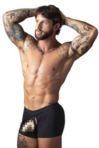 Open Ended Moonshine Short Open Front Elastic Cock Ring