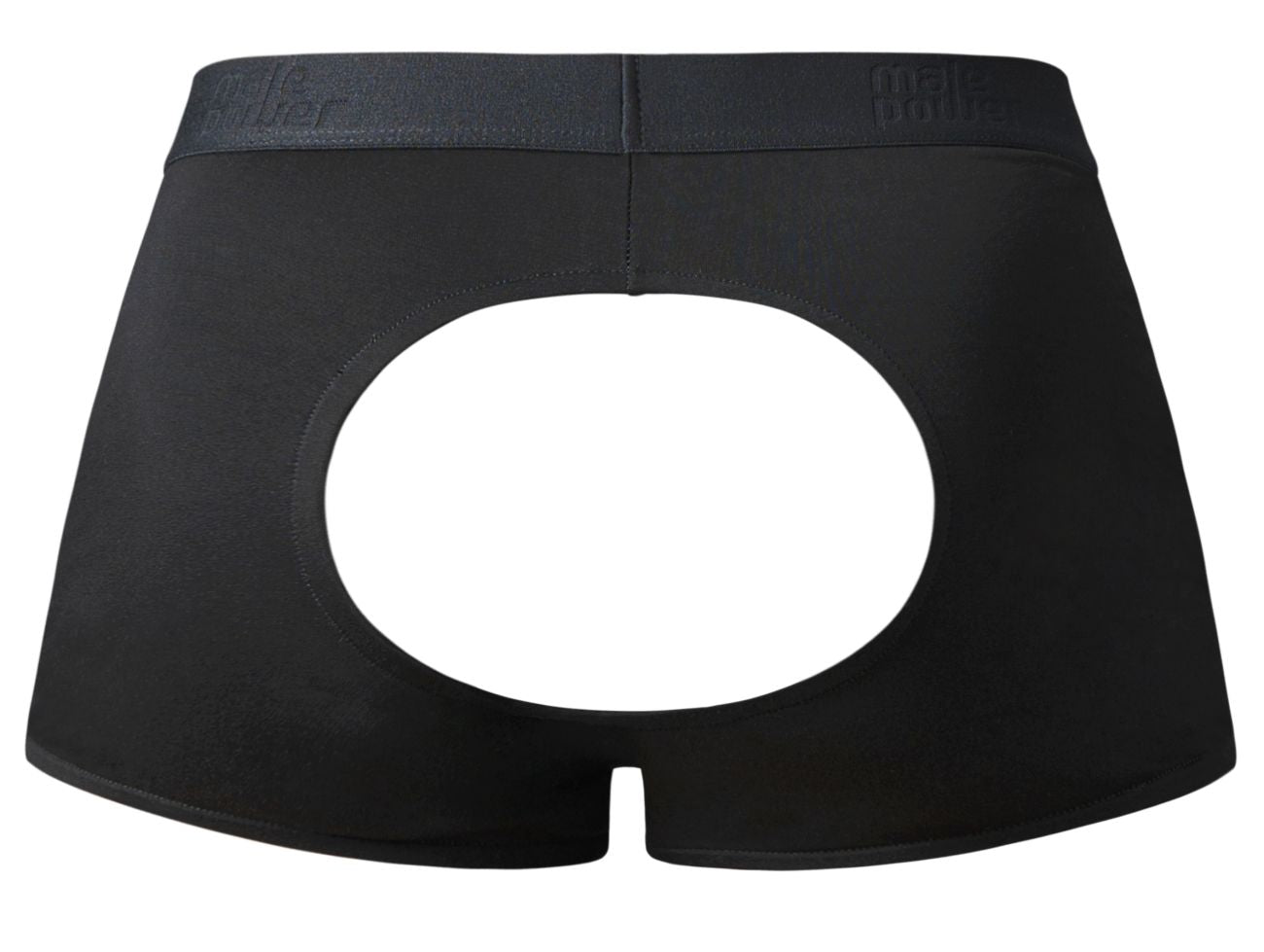 Open Ended Moonshine Short Open Front Elastic Cock Ring