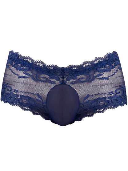 Sassy Lace Mini Short Sheer Pouch