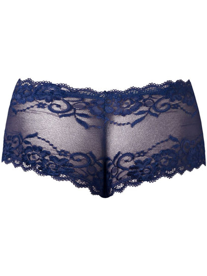 Sassy Lace Mini Short Sheer Pouch