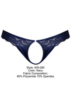 Sassy Lace Open Ring Thong