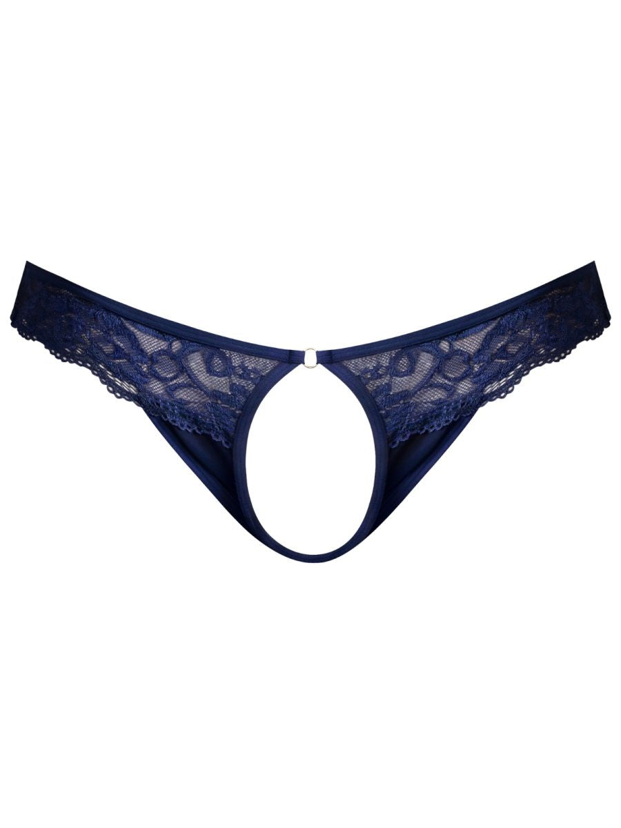 Sassy Lace Open Ring Thong