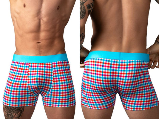 So Comfy Gingham Boxer Brief