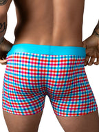 So Comfy Gingham Boxer Brief