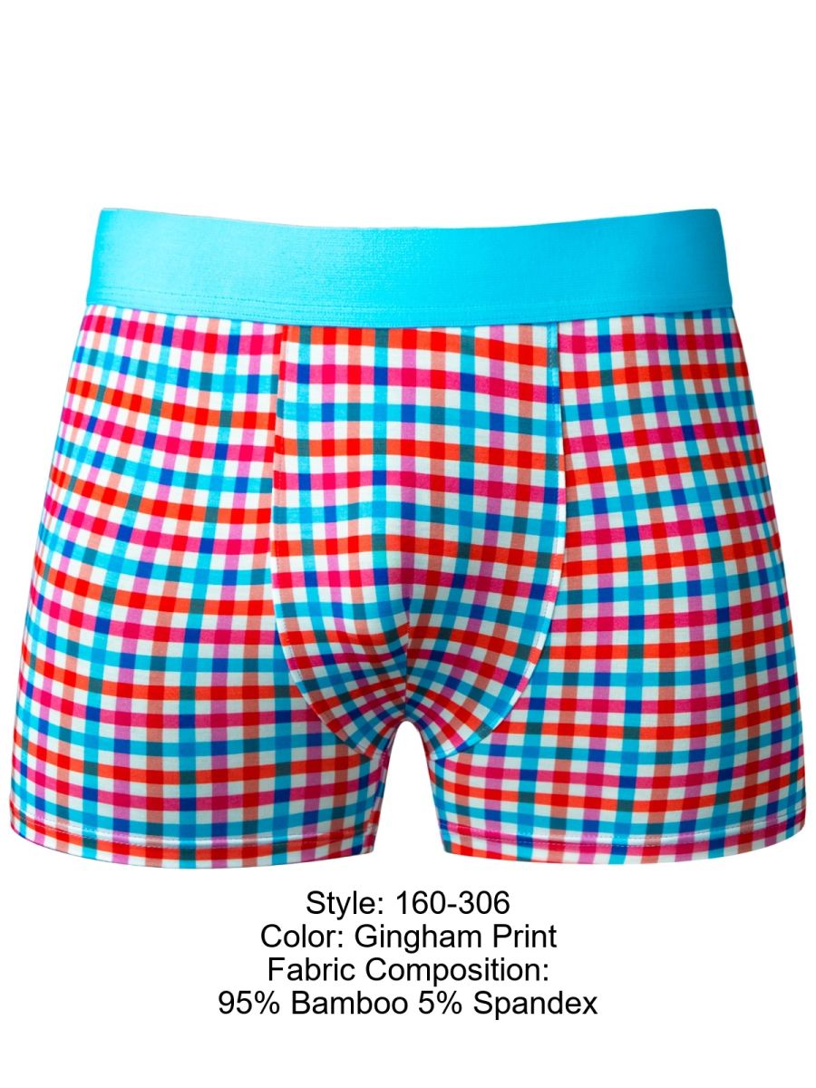 So Comfy Gingham Boxer Brief