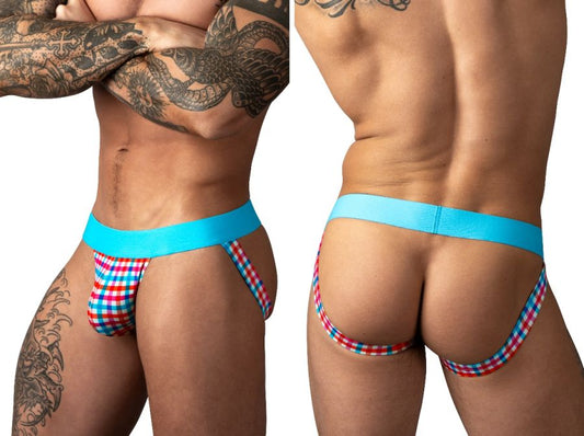 So Comfy Gingham Jock