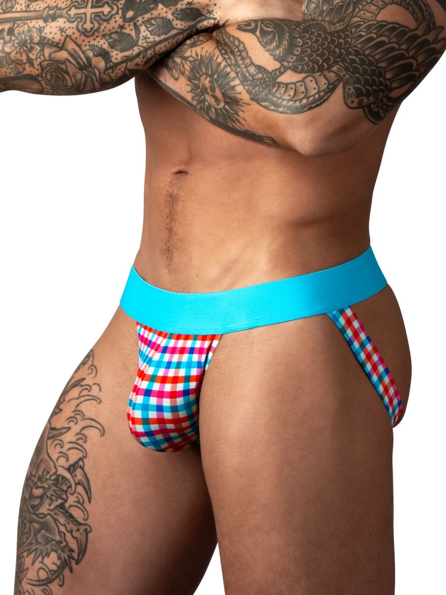 So Comfy Gingham Jock