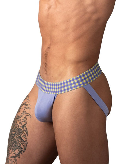 So Comfy Gingham Jock