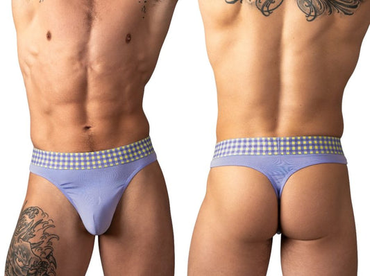 So Comfy Gingham Thong
