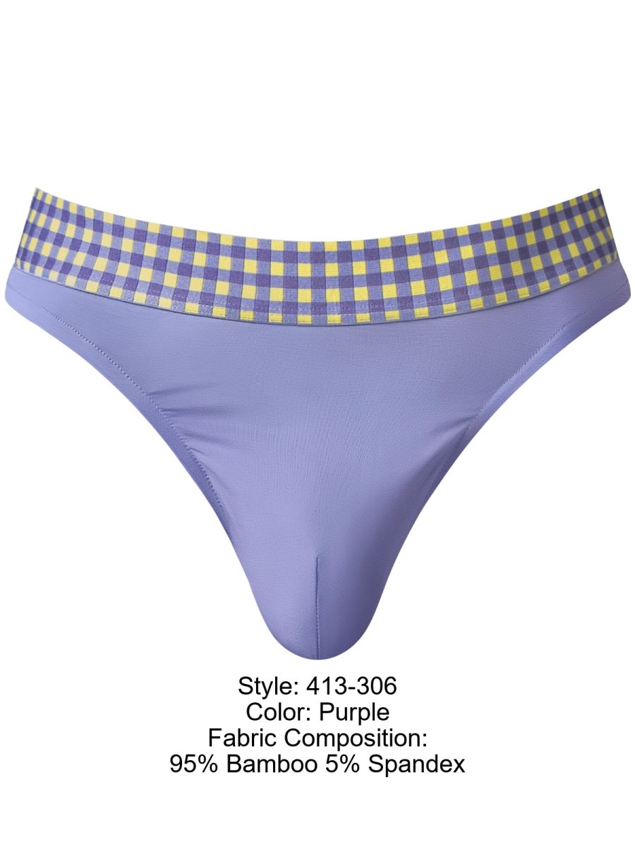 So Comfy Gingham Thong
