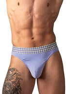 So Comfy Gingham Thong