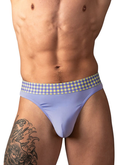 So Comfy Gingham Thong