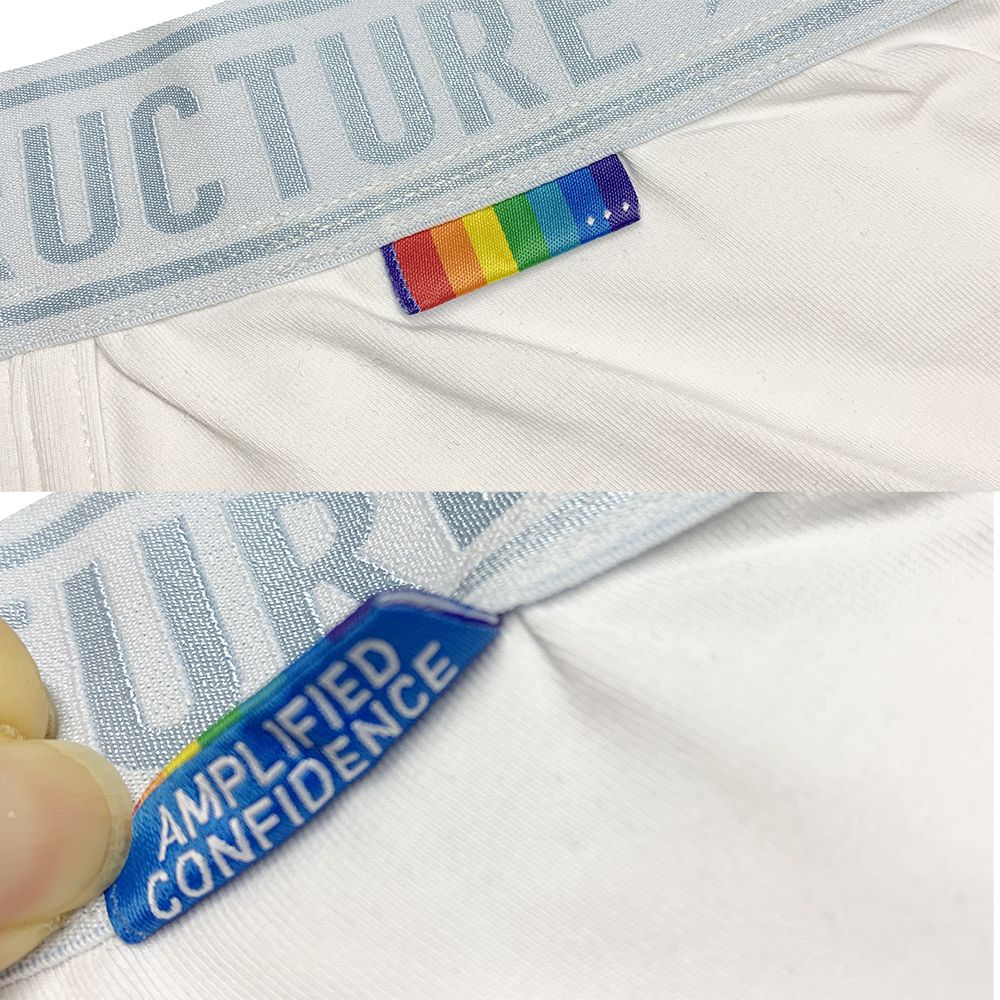 Paquete de 2 calzoncillos de cintura media Pride