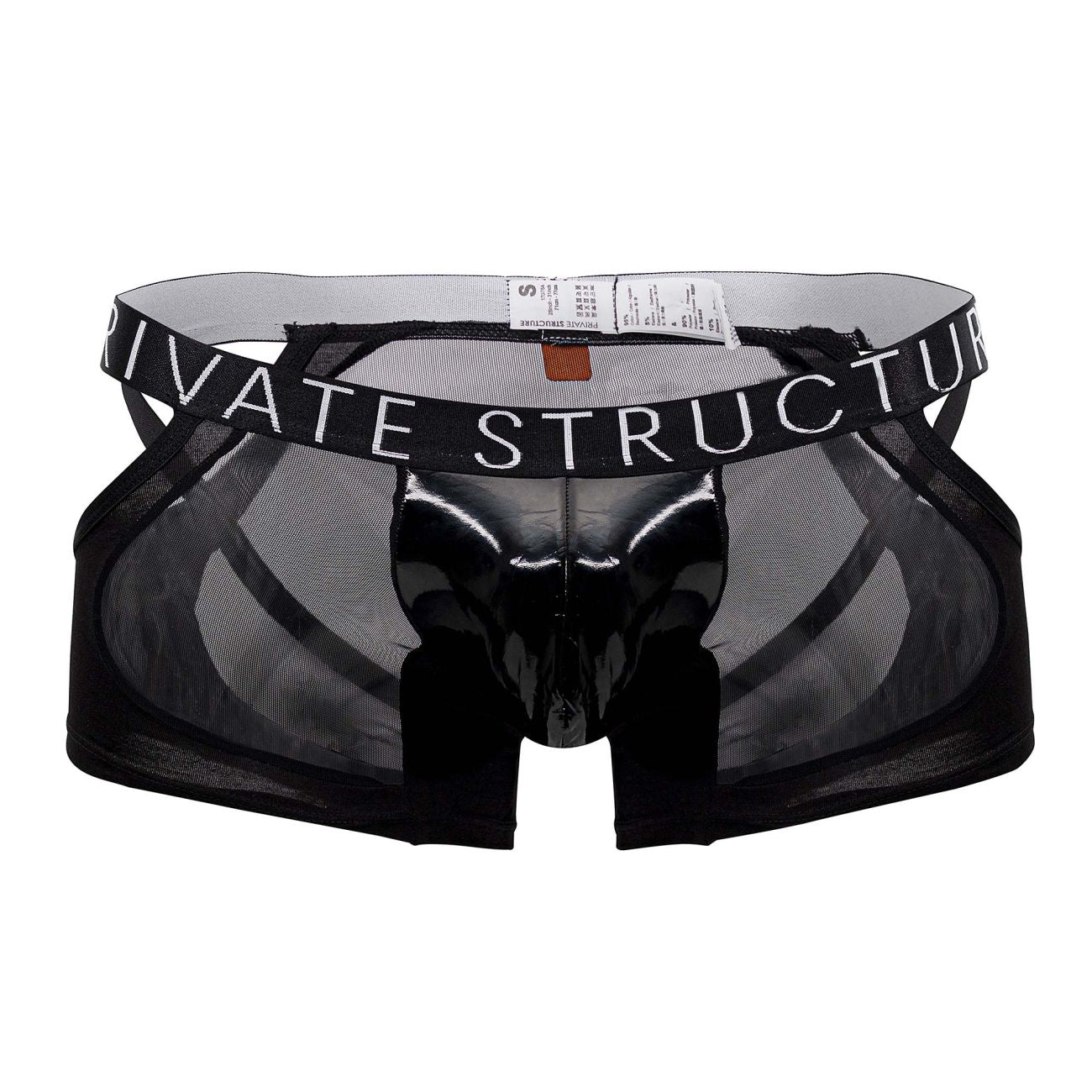 Alpha Low Waist Mesh Back Jockstrap Trunks