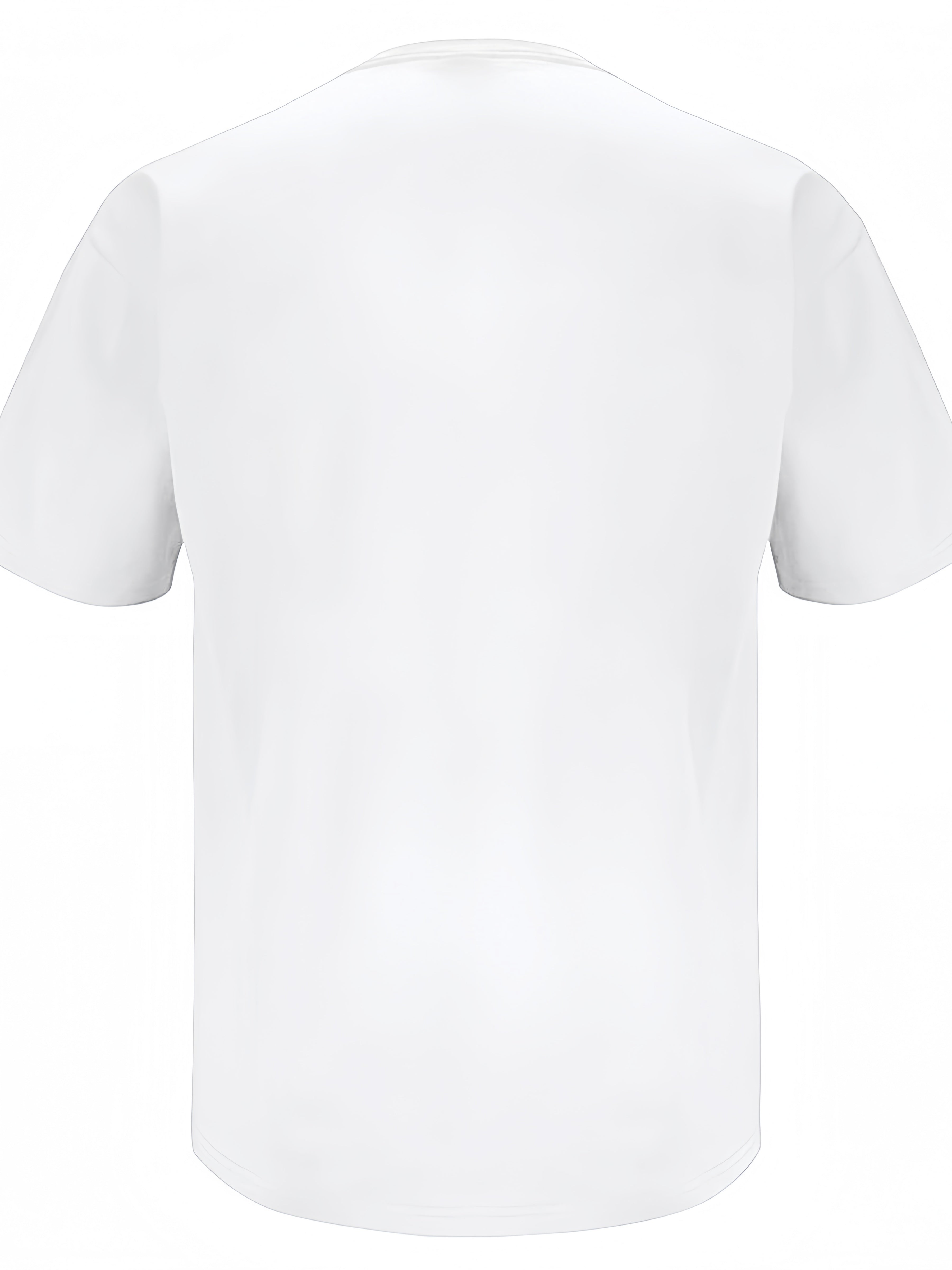 Fun Design Graphic T- Shirts, Soft 100% Cotton, Plus Size, Casual