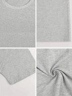 Humorous Stay Positive Skeleton Shark Graphic T-Shirt - 100% Cotton Soft Breathable Short Sleeve Tee, Casual Versatile Round Neck Top